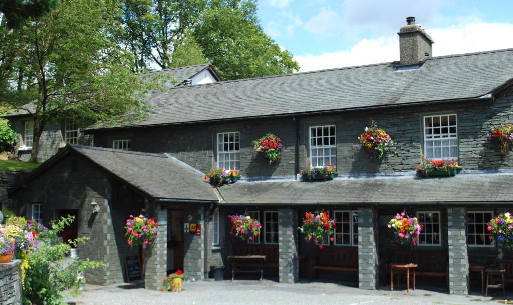 Three Shires Inn Little Langdale Bagian luar foto